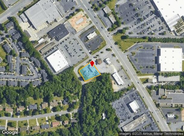  107 W Peachtree Dr, High Point, NC Parcel Map