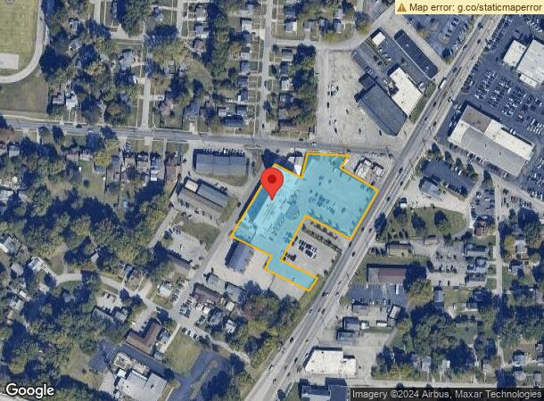  4110 Dixie Hwy, Louisville, KY Parcel Map