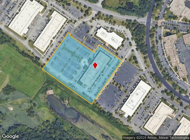  8621 Robert Fulton Dr, Columbia, MD Parcel Map