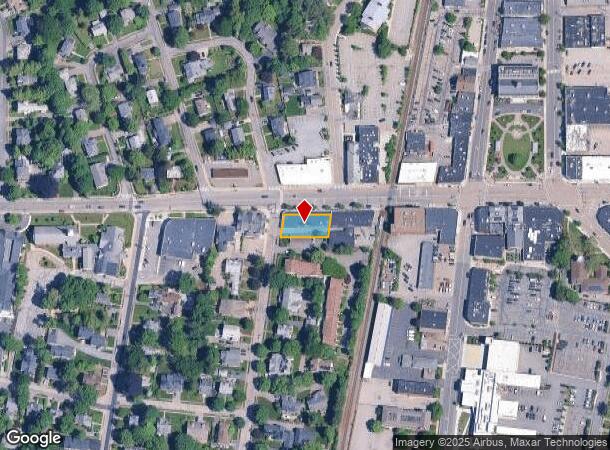 1076 Great Plain Ave, Needham, MA Parcel Map