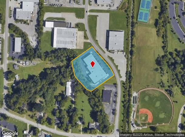  621 Park East Blvd, New Albany, IN Parcel Map