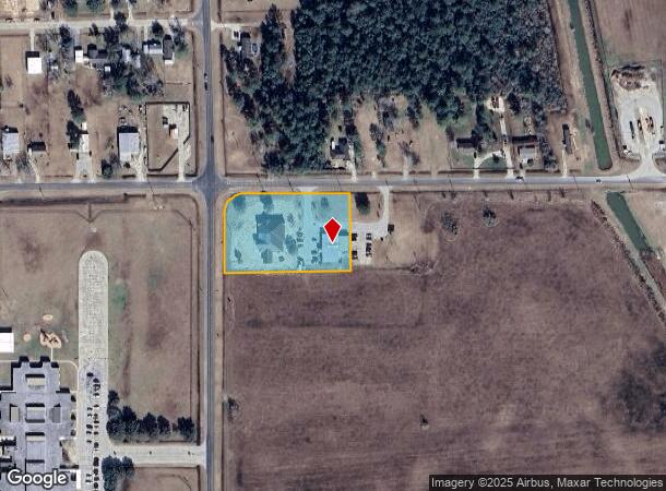  801 S Ross Sterling Ave, Anahuac, TX Parcel Map