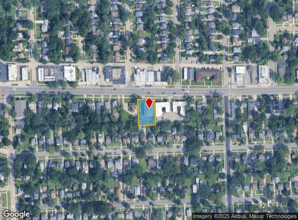 1491 W 9 Mile Rd, Ferndale, MI Parcel Map
