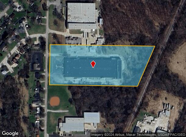  1401 Jacobson Ave, Ashland, OH Parcel Map