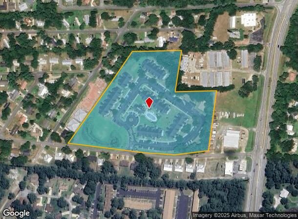 101 Palm Club Cir, Brunswick, GA Parcel Map