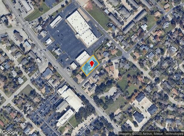 105 Golden Oaks Dr, Georgetown, TX Parcel Map