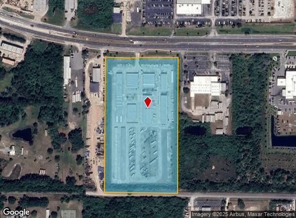 2845 W King St, Cocoa, FL Parcel Map
