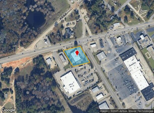  1535 John C Calhoun Dr, Orangeburg, SC Parcel Map