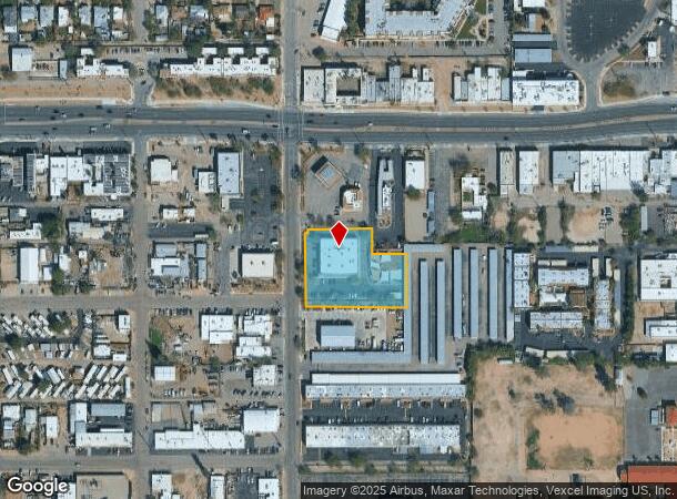  153 S Plumer Ave, Tucson, AZ Parcel Map