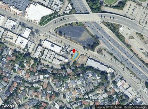  10807 Fruitland Dr, Studio City, CA Parcel Map