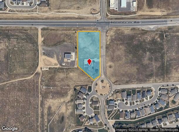  801 Flying Circle Blvd, Dacono, CO Parcel Map