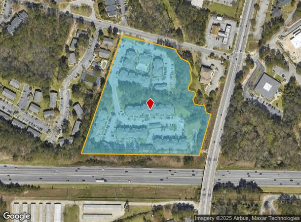 220 Springtree Dr, Columbia, SC Parcel Map