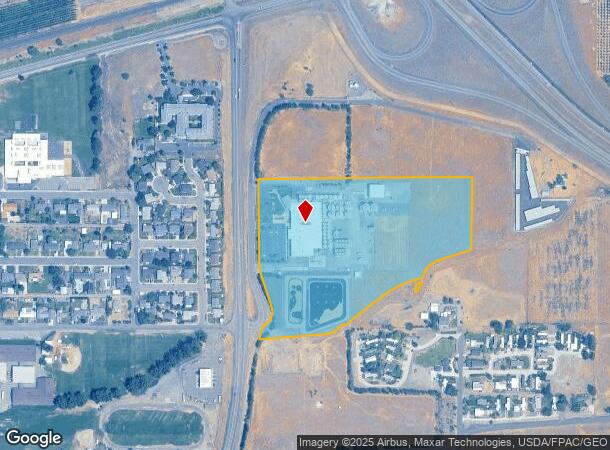660 Frontier Rd, Prosser, WA Parcel Map