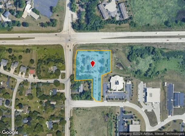  2109 Corporate Dr, Waukesha, WI Parcel Map