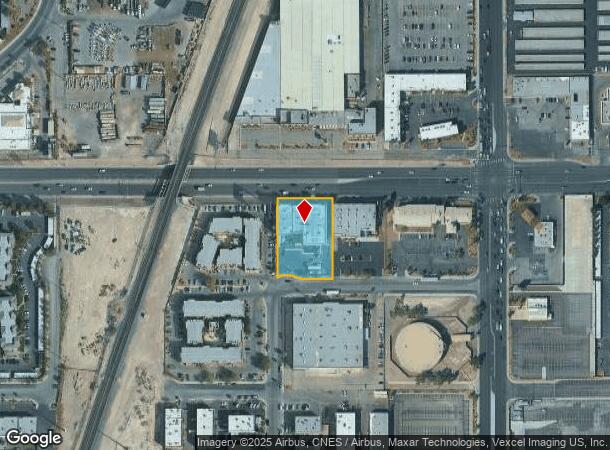  3930 Graphic Center Dr, Las Vegas, NV Parcel Map