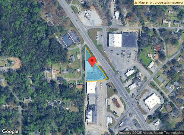  1644 Forestdale Blvd, Birmingham, AL Parcel Map