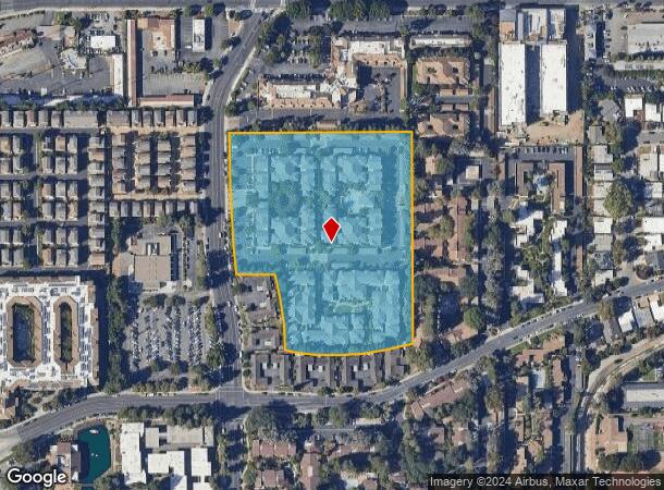  3600 Flora Vista Ave, Santa Clara, CA Parcel Map