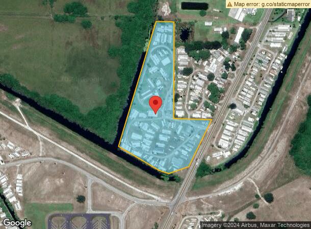  9861 Highway 78 W, Okeechobee, FL Parcel Map