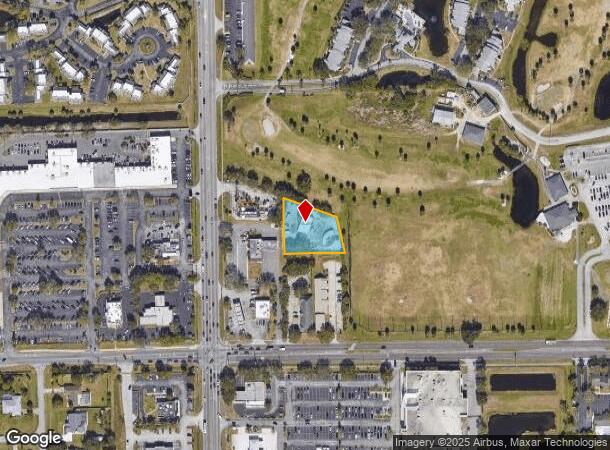 2515 N Wickham Rd, Melbourne, FL Parcel Map