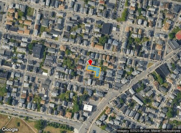  150 Grant St, Fall River, MA Parcel Map