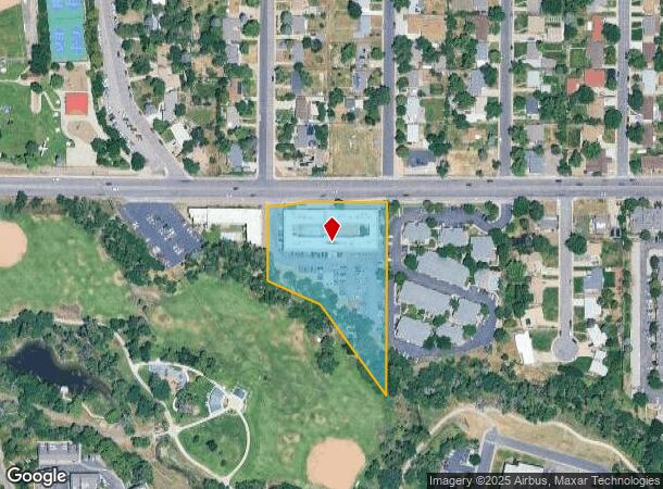  750 W Belleview Ave, Englewood, CO Parcel Map
