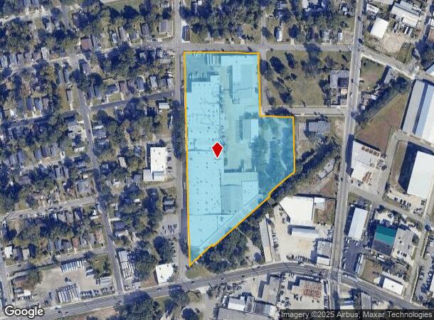  1357 W Beaver St, Jacksonville, FL Parcel Map