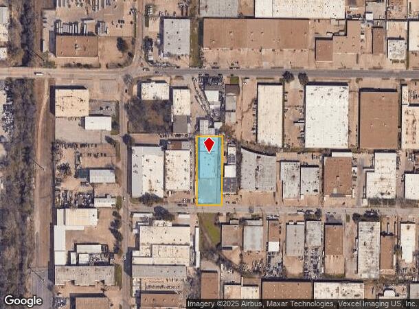  2615 Brenner Dr, Dallas, TX Parcel Map