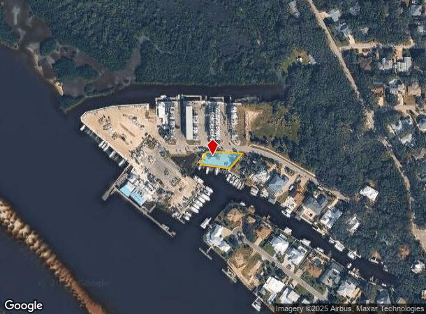 125 Inlet Harbor Rd, Ponce Inlet, FL Parcel Map
