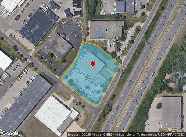  2845 W Service Rd, Saint Paul, MN Parcel Map