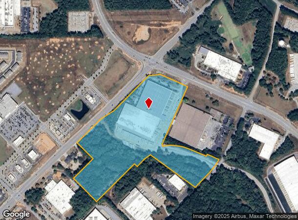 14187 Industrial Park Blvd Ne, Covington, GA Parcel Map