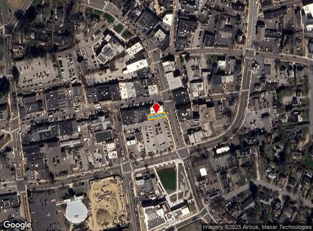 127 Main St, New Canaan, CT Parcel Map