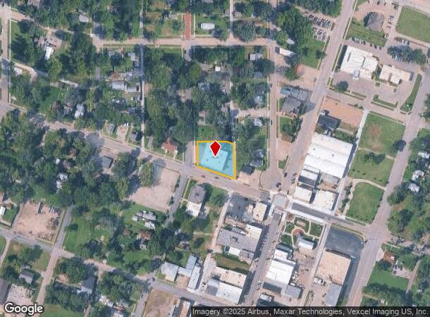 120-124 Nw Gordon St, Topeka, KS Parcel Map