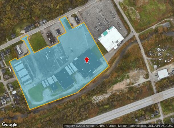  56104 National Rd, Bridgeport, OH Parcel Map