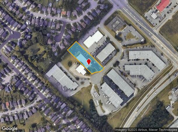  141 Venture Ct, Lexington, KY Parcel Map