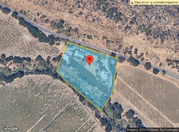  1001 Silverado Trl S, Saint Helena, CA Parcel Map