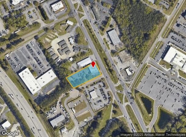  6541 Rivers Ave, North Charleston, SC Parcel Map