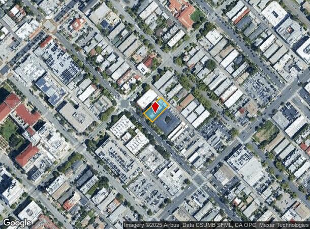  1307 17Th St, Santa Monica, CA Parcel Map