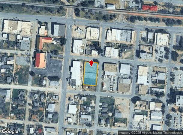  202 Elm St, Buffalo Gap, TX Parcel Map