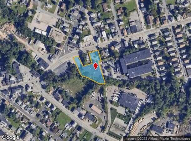 1284 Plainfield St, Johnston, RI Parcel Map