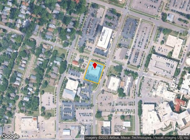 909 Sw Mulvane St, Topeka, KS Parcel Map