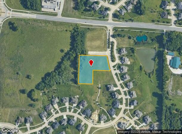  4009 Frontgate Dr, Columbia, MO Parcel Map