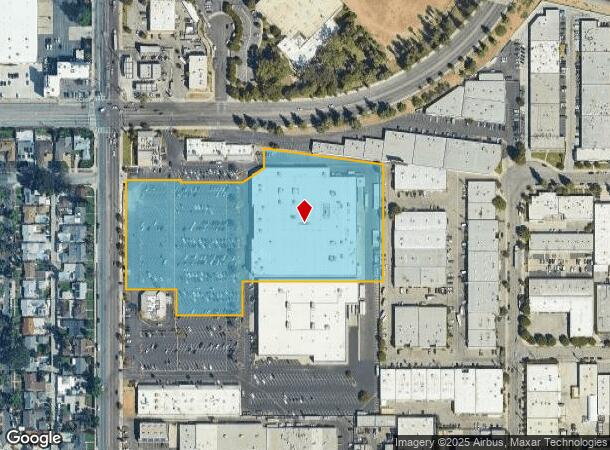  8840 Corbin Ave, Northridge, CA Parcel Map