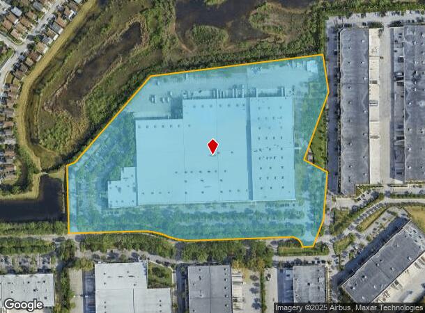  9801 Premier Pky, Miramar, FL Parcel Map