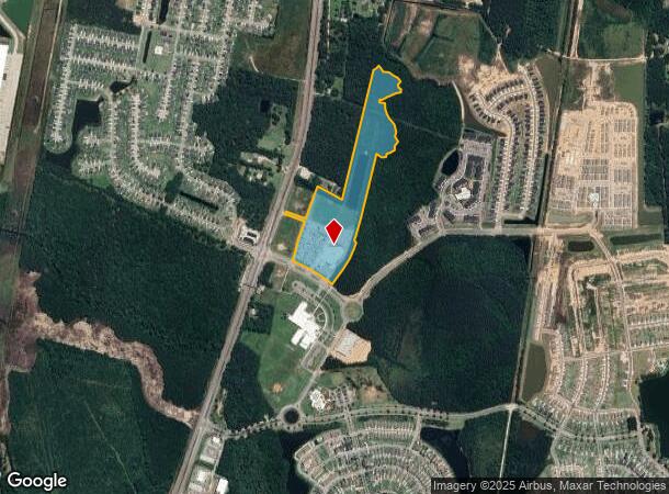 7936 Ga Highway 21, Port Wentworth, GA Parcel Map
