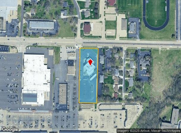  1100 W Glen Ave, Peoria, IL Parcel Map