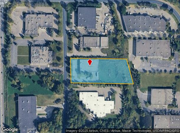  4265 Peavey Rd, Chaska, MN Parcel Map