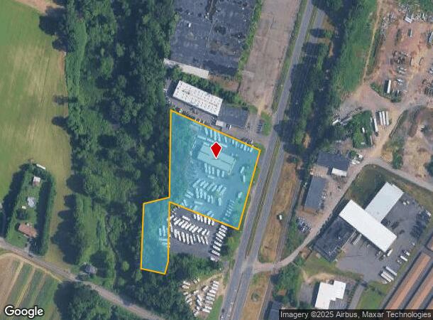 417 John Fitch Blvd, South Windsor, CT Parcel Map