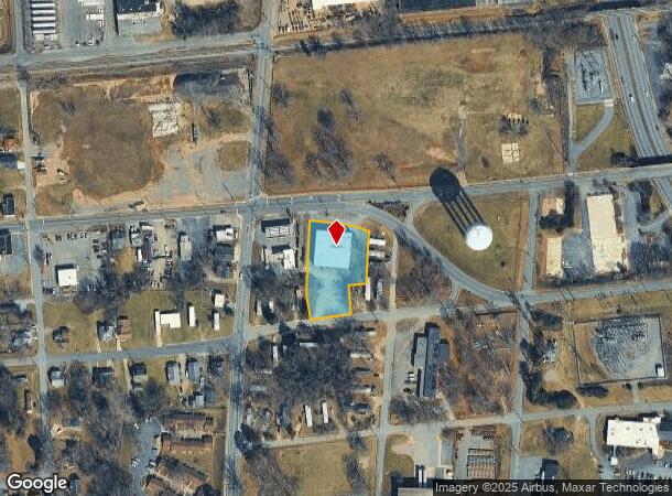  1651 1St Ave Sw, Hickory, NC Parcel Map