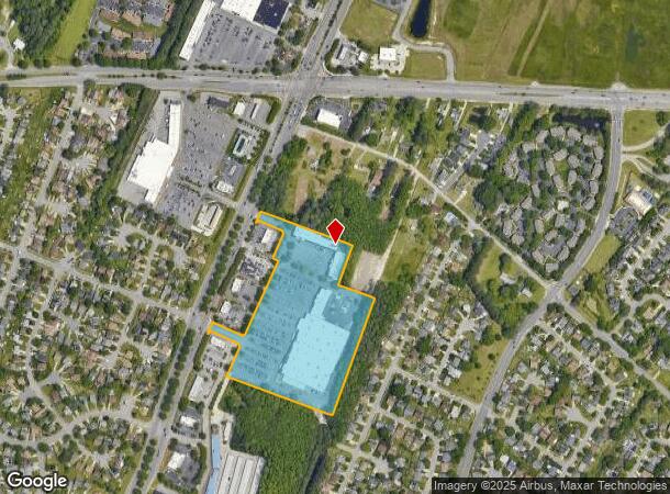 1630 General Booth Blvd, Virginia Beach, VA Parcel Map