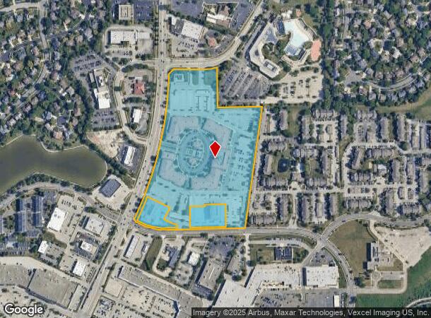 231 S Naperville Rd, Wheaton, IL Parcel Map